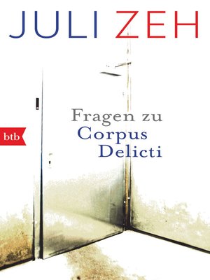 cover image of Fragen zu „Corpus Delicti"